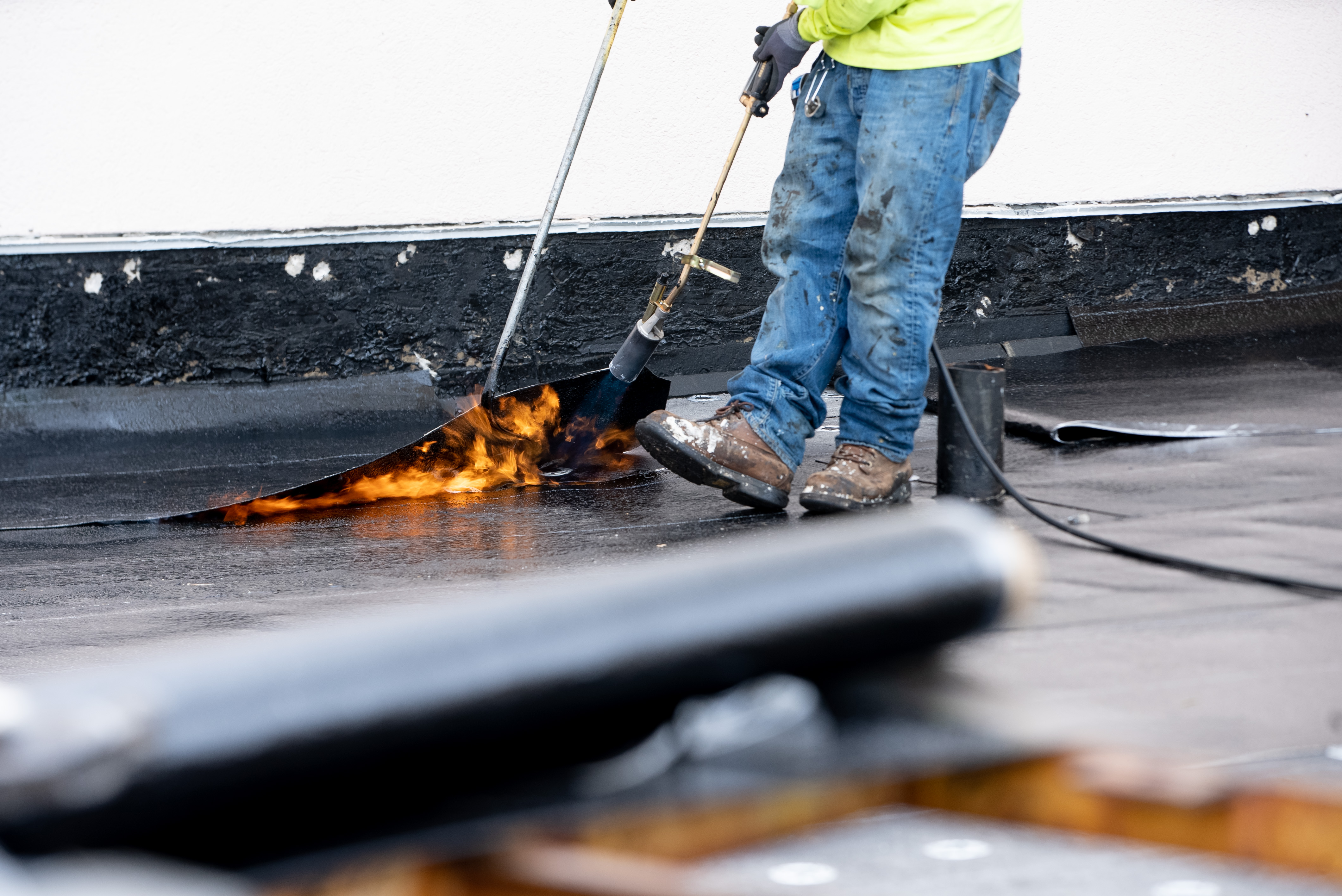 Asphaltic Commercial Roofing Systems